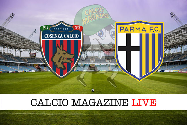 Cosenza Parma cronaca diretta live risultato in tempo reale