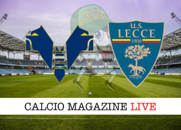 Hellas Verona Lecce cronaca diretta live risultato in tempo reale