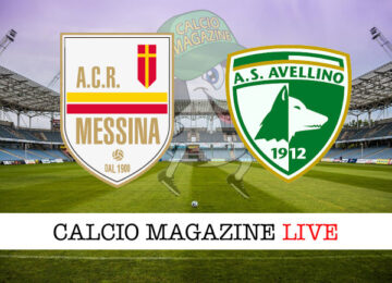 Messina Avellino cronaca diretta live risultato in tempo reale