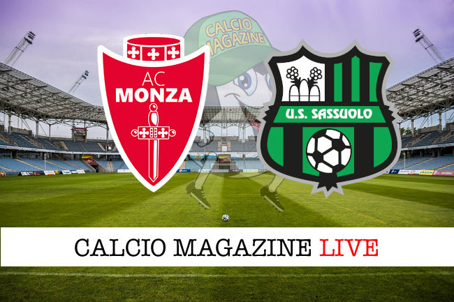 Monza Sassuolo cronaca diretta live risultato in tempo reale