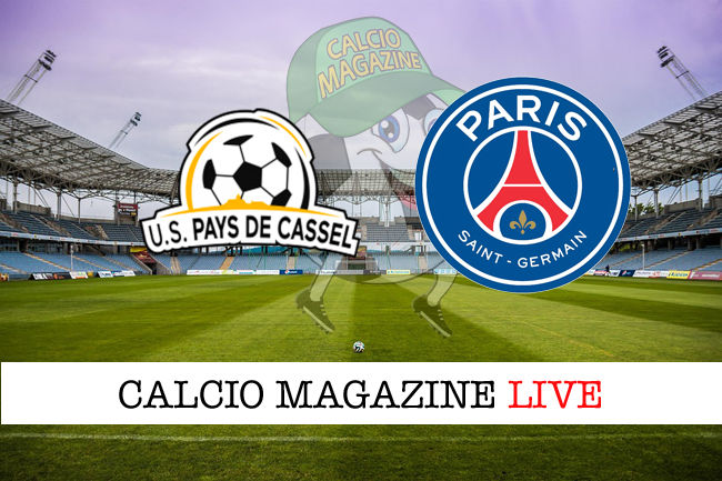 Pays de Cassel PSG cronaca diretta live risultato in tempo reale