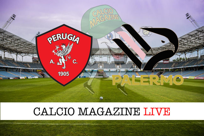 Perugia Palermo cronaca diretta live risultato in tempo reale