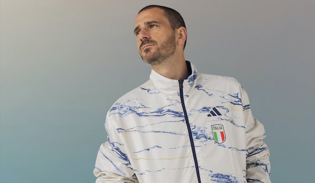 ss23 anthem b adidas x figc bonucci