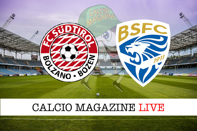 Sudtirol Brescia cronaca diretta live risultato in tempo reale