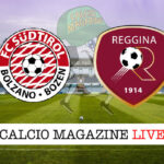 Sudtirol Reggina cronaca diretta live risultato in tempo reale