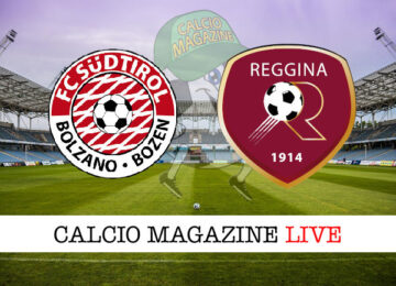 Sudtirol Reggina cronaca diretta live risultato in tempo reale