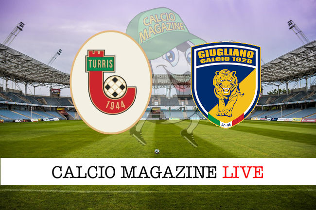 Turris Calcio Giugliano cronaca diretta live risultato in tempo reale