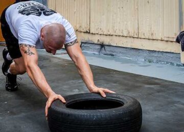 tyre push crossfit