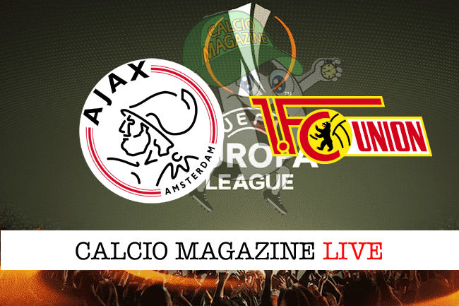 Ajax Union Berlino cronaca diretta live risultato in tempo reale