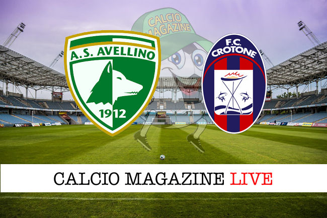 Avellino Crotone cronaca diretta live risultato in tempo reale