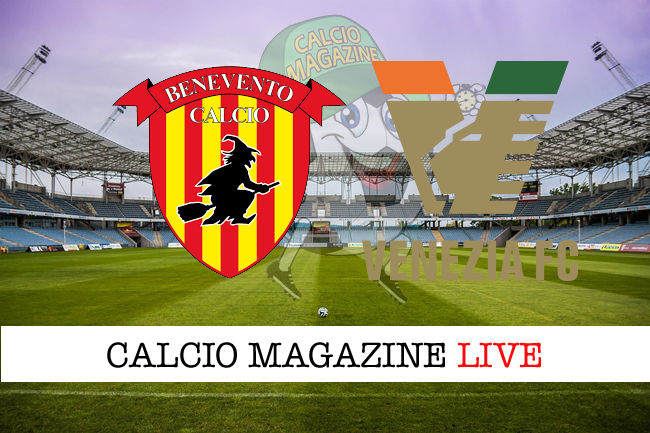 Benevento Venezia cronaca diretta live risultato in tempo reale