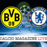 Borussia Dortmund Chelsea cronaca diretta live risultato in tempo reale
