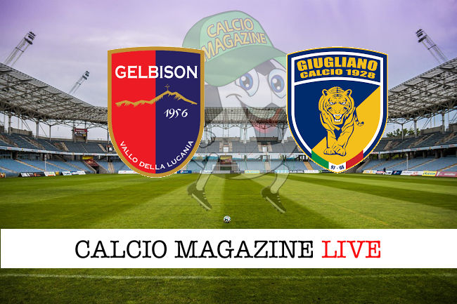 Gelbison Giugliano cronaca diretta live risultato tempo reale