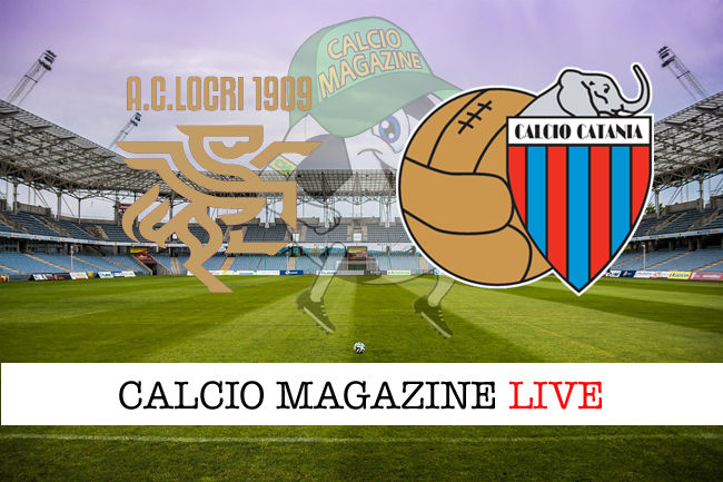 Locri Catania cronaca diretta live risultato tempo reale