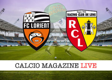 Lorient Lens cronaca diretta live risultato in tempo reale