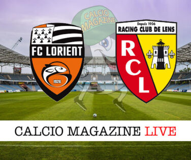 Lorient Lens cronaca diretta live risultato in tempo reale