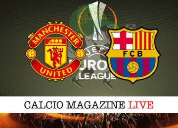 Manchester United Barcellona cronaca diretta live risultato tempo reale