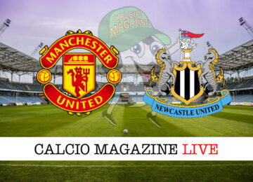 Manchester United Newcastle cronaca diretta live risultato tempo reale