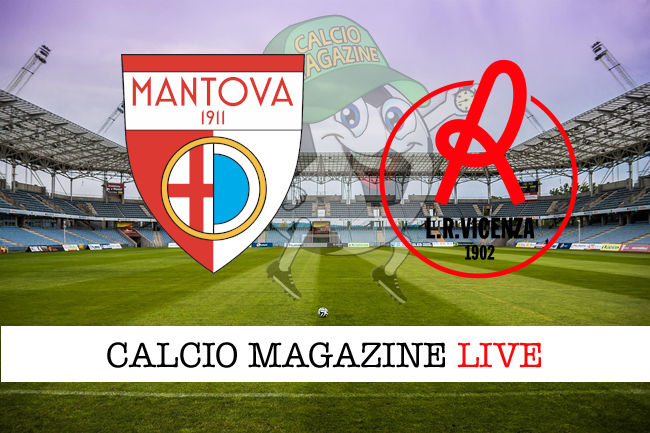 Mantova Vicenza cronaca diretta live risultato tempo reale