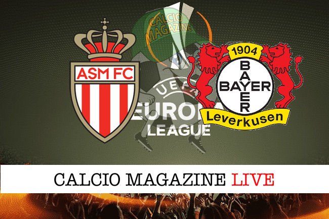 Monaco Bayer Leverkusen cronaca diretta live risultato tempo reale