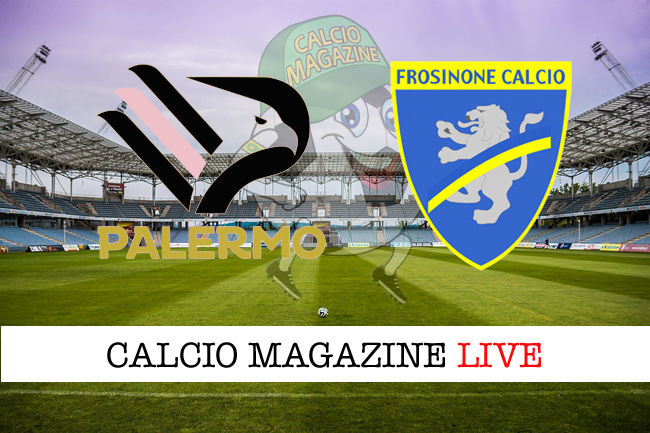 Palermo Frosinone cronaca diretta live risultato tempo reale