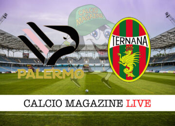 Palermo Ternana cronaca diretta live risultato in tempo reale