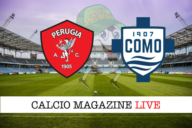 Perugia Como cronaca diretta live risultato in tempo reale