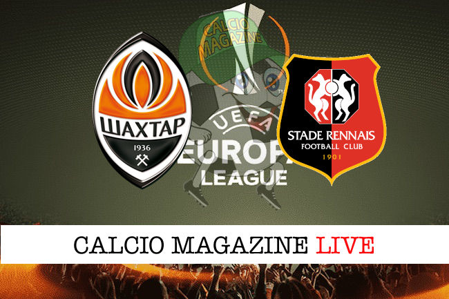 Shakhtar Donetsk Rennes cronaca diretta live risultato in tempo reale