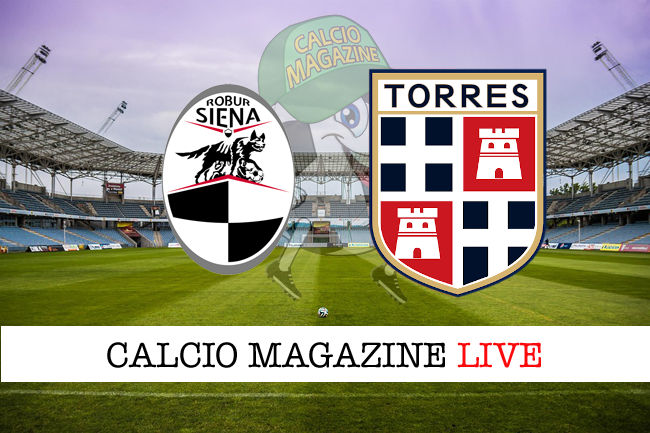 Siena Torres cronaca diretta live risultato in tempo reale