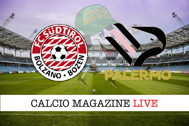 Sudtirol Palermo cronaca diretta live risultato tempo reale