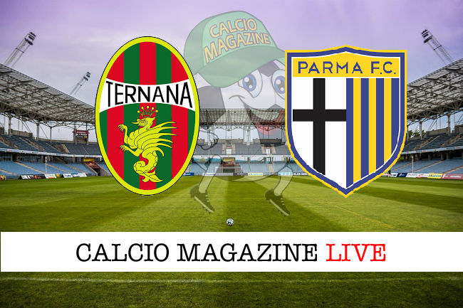 Ternana Parma cronaca diretta live risultato in tempo reale