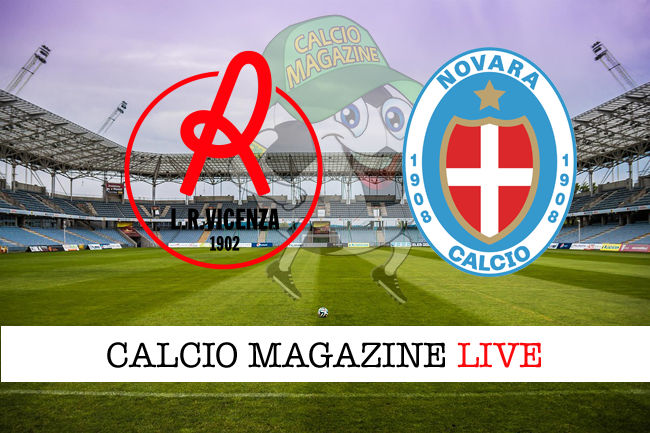 Vicenza Novara cronaca diretta live risultato in tempo reale