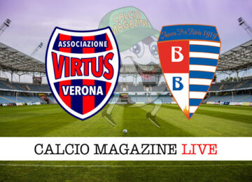 Virtus Verona Pro Patria cronaca diretta live risultato tempo reale