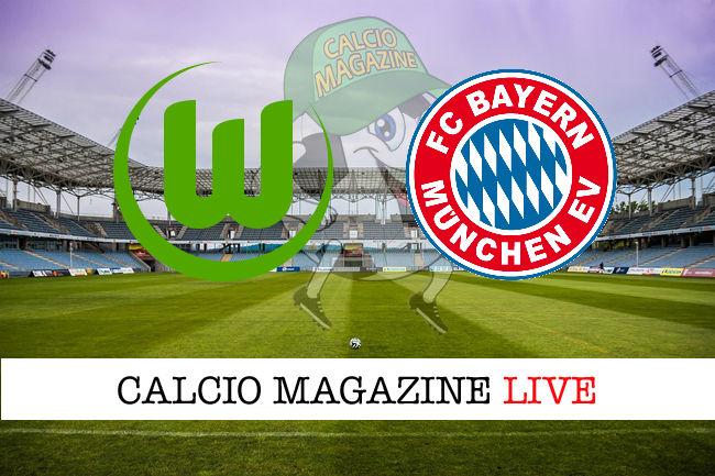 Wolfsburg Bayern Monaco cronaca diretta live risultato in tempo reale