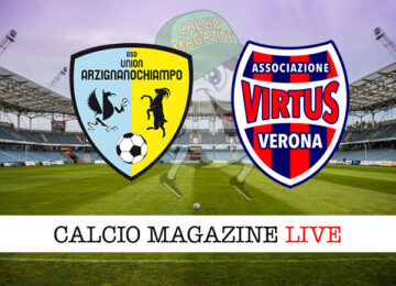 Arzignano Virtus Verona cronaca diretta live risultato in tempo reale