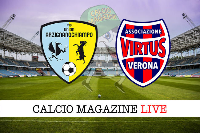 Arzignano Virtus Verona cronaca diretta live risultato in tempo reale