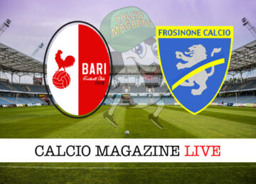 Bari Frosinone cronaca diretta live risultato in tempo reale