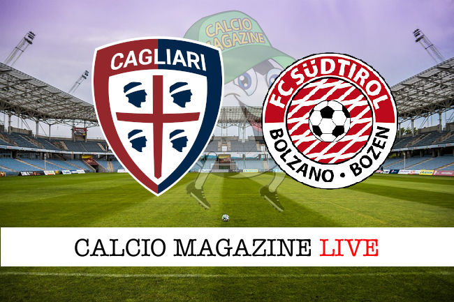 Cagliari Sudtirol cronaca diretta live risultato in tempo reale