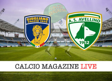 Calcio Giugliano Avellino cronaca diretta live risultato in tempo reale