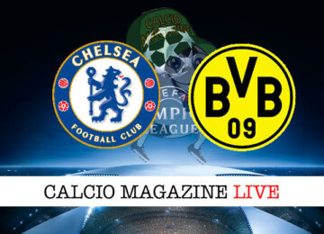 Chelsea Borussia Dortmund cronaca diretta live risultato in tempo reale