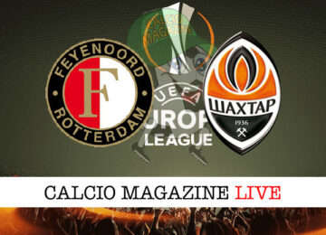 Feyenoord Shakhtar cronaca diretta live risultato in tempo reale