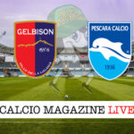 Gelbison Pescara cronaca diretta live risultato in tempo reale