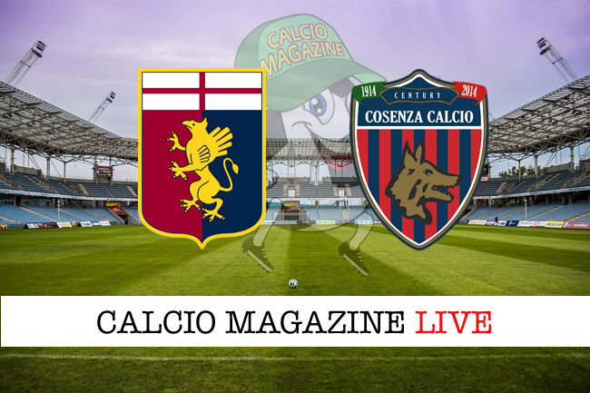 Genoa Cosenza cronaca diretta live risultato in tempo reale