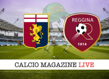 Genoa Reggina cronaca diretta live risultato in tempo reale