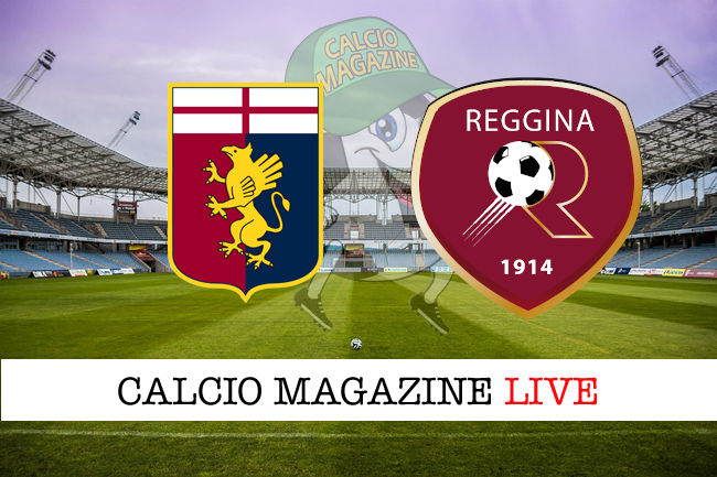 Genoa Reggina cronaca diretta live risultato in tempo reale