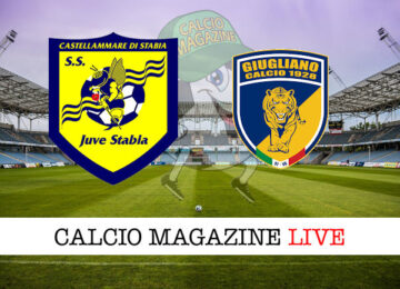 Juve Stabia Giugliano cronaca diretta live risultato in tempo reale