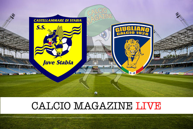 Juve Stabia Giugliano cronaca diretta live risultato in tempo reale