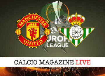 Manchester United Real Betis cronaca diretta live risultato in tempo reale