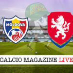 Moldavia Repubblica Ceca cronaca diretta live risultato in tempo reale