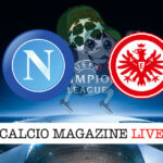 Napoli Eintracht Francoforte cronaca diretta live risultato in tempo reale